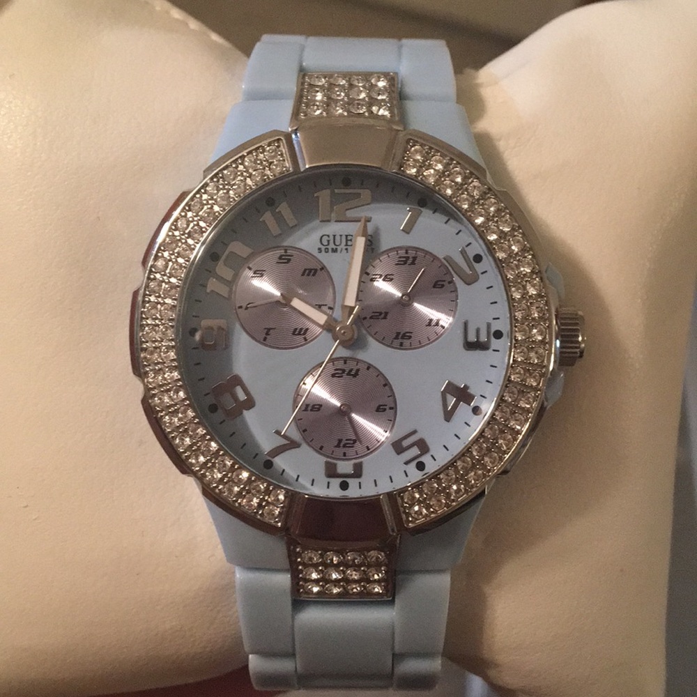 GUESS BABY BLUE WATCH